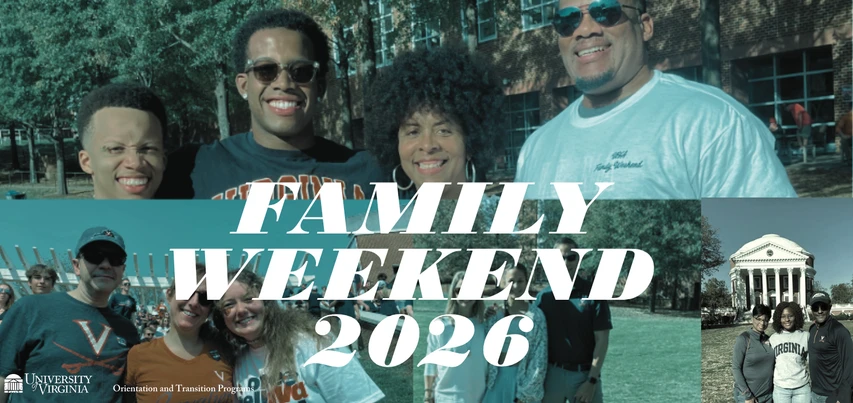 Logo for Family Weekend 2026